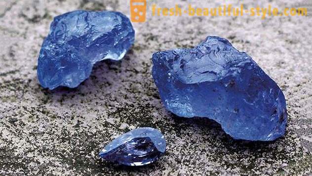 Kék kövek: fényképét, nevét, tulajdonságait, akik alkalmasak a jelei az állatöv
