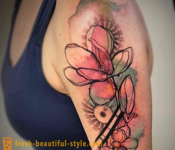 Absztrakt tetoválás: definíció, az alkalmazás helyén kiválasztása és friss ötleteket.