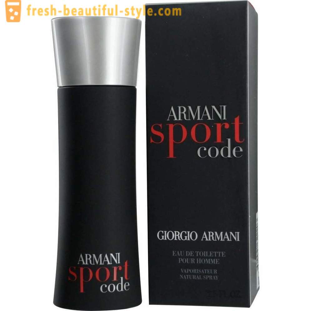 Férfi „Code” a „Armani”: íz leírás és értékelés