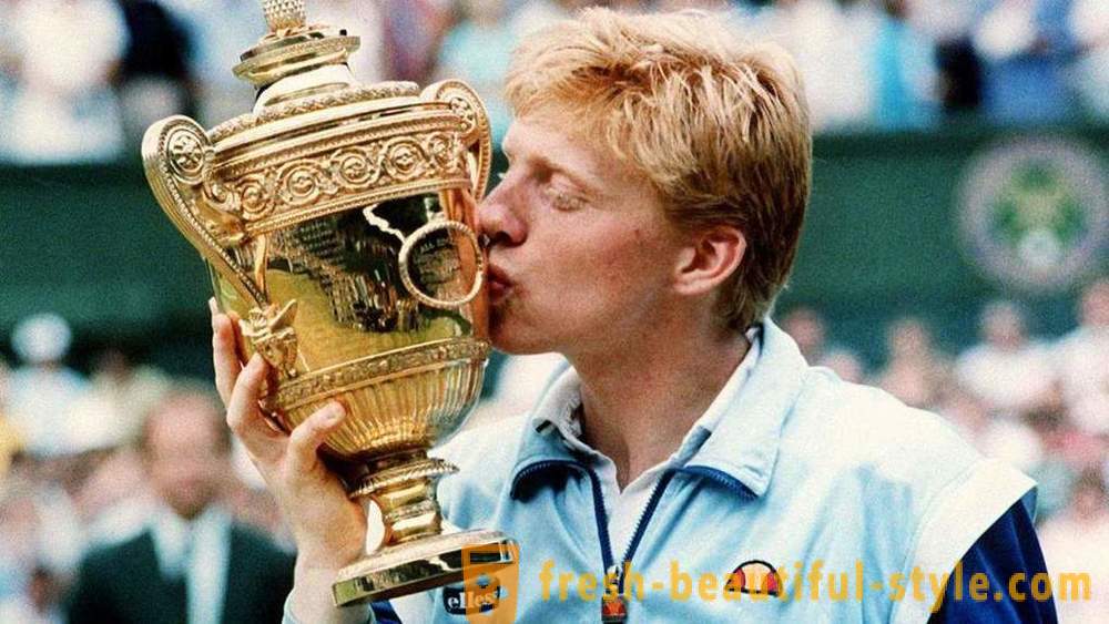 Teniszező Boris Becker: életrajz, a személyes élet és a családi fotók