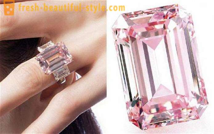 A legdrágább a világon gyémánt „Pink Star” (Pink Star)