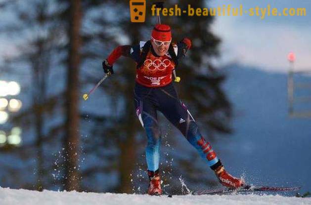 Orosz biatlon Yana Romanova: életrajz és a karrier a sportban