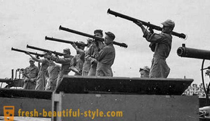 Amerikai fegyverek a második világháború és a modern. Amerikai puska és pisztoly