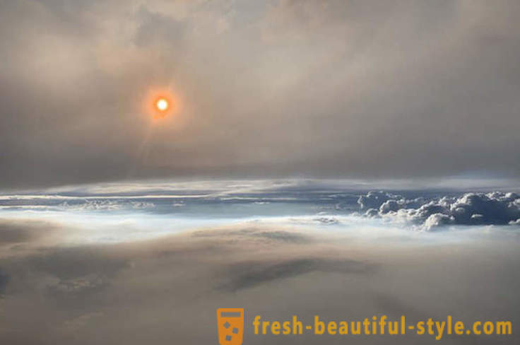 A NASA fényképezett egy ritka jelenség - a „tűz” felhő