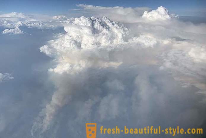 A NASA fényképezett egy ritka jelenség - a „tűz” felhő
