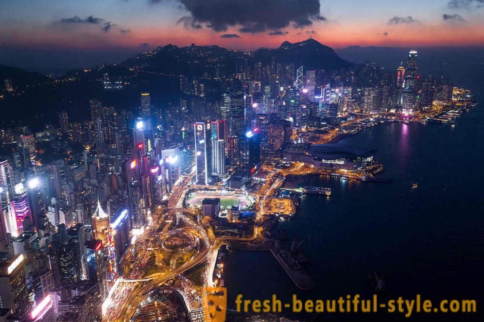 Hong Kong sokemeletes fotókon