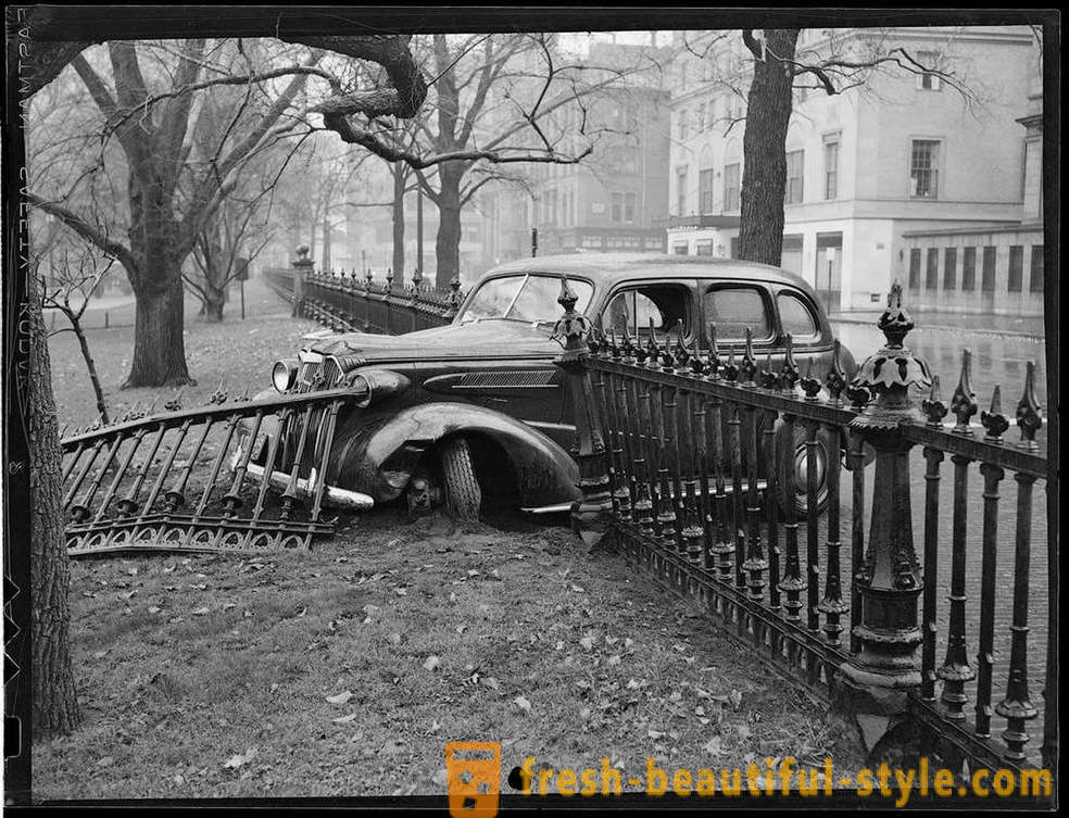 Photo gyűjteménye balesetek az utakon Amerikában az év 1930-1950