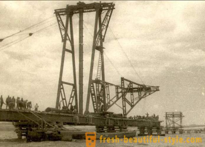 Krími híd, épült a Szovjetunióban