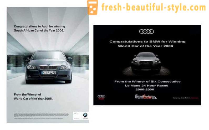 Szembesítés BMW és az Audi folytatja a Twitteren