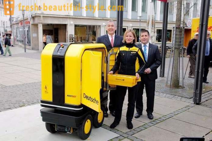 Németországban létrehoztunk egy robot-asszisztens postások és a futárok