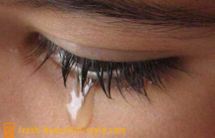 Az előnyök az egészségre a könnyek
