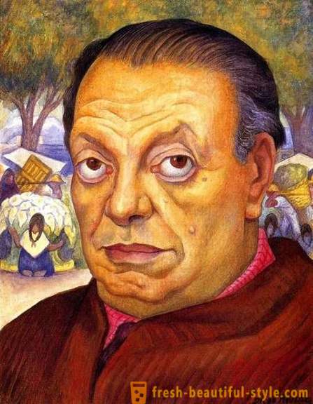 Loves mexikói művész Diego Rivera