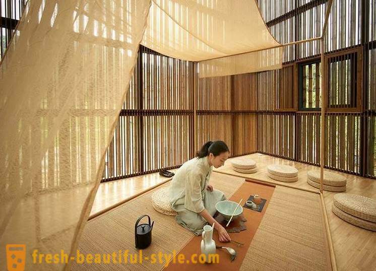 Kína épített a város bambusz