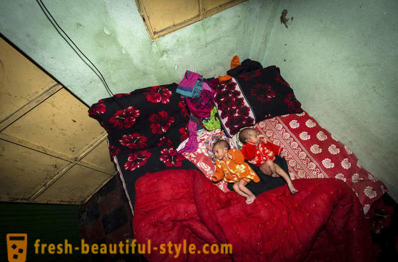 Bordélyház „Kandapara” Bangladesben