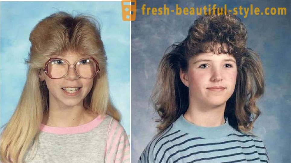 Divatos frizurák 80s 90-es évek