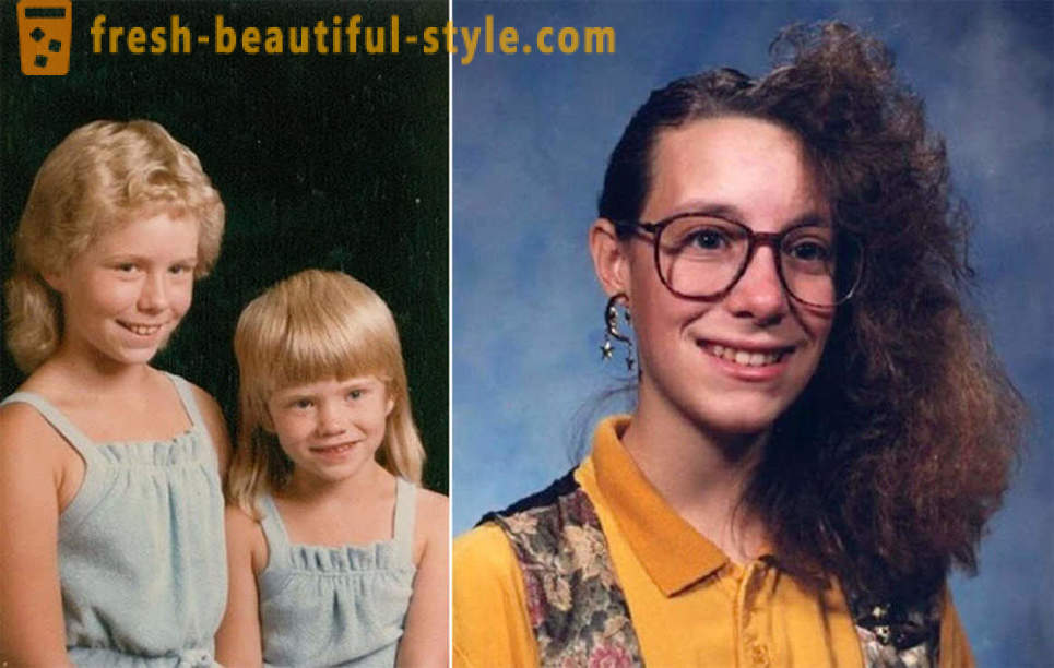 Divatos frizurák 80s 90-es évek