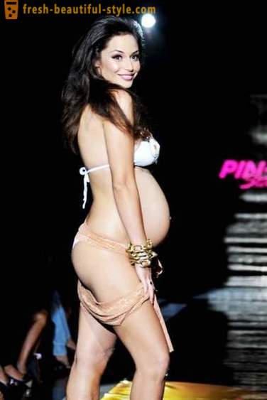Tisztátalanná egy érdekes helyzet: Irina Shayk és más terhes modell, aki bátran vette a dobogó