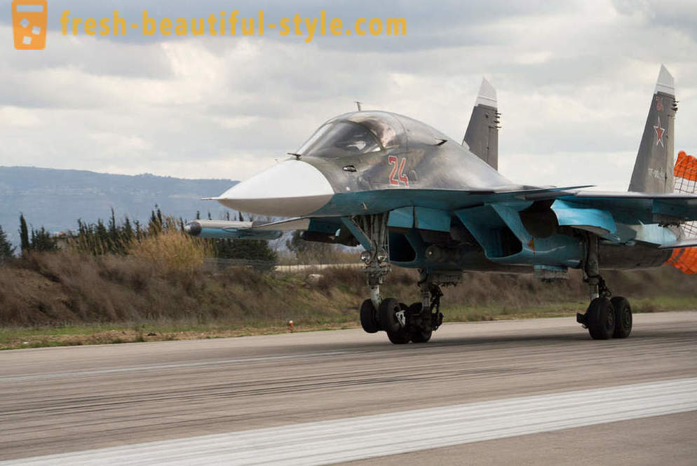 Orosz Légierő Repülési Base Szíriában
