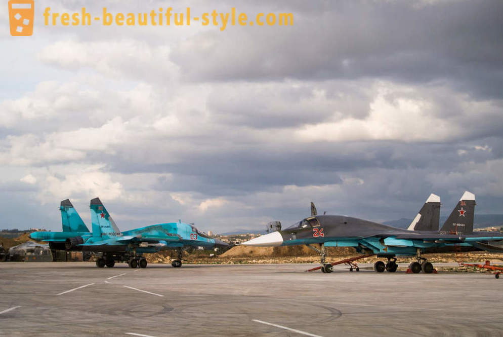 Orosz Légierő Repülési Base Szíriában