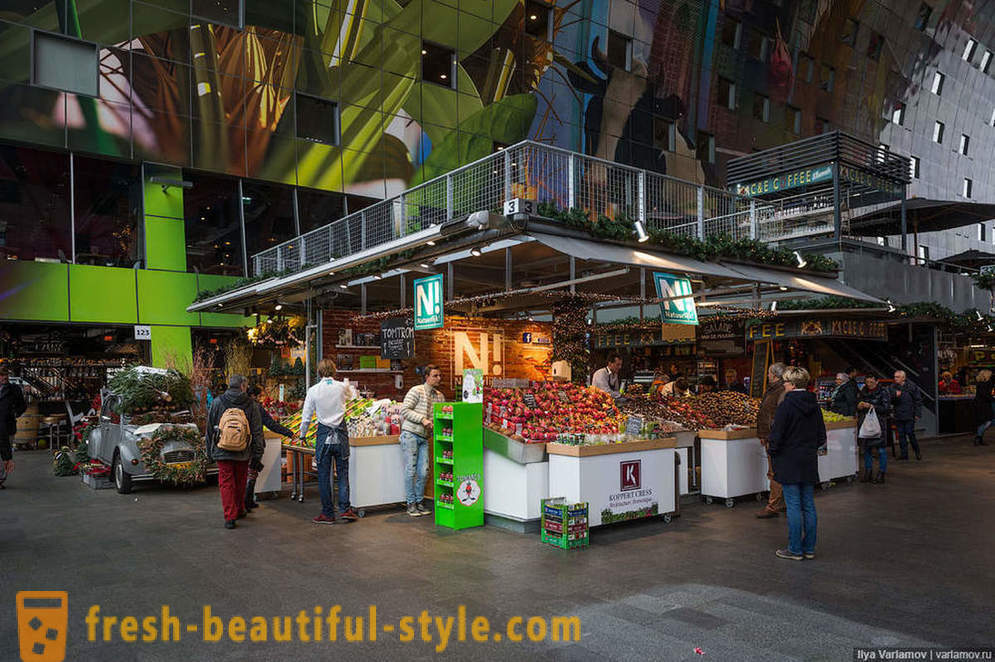 Rotterdam Markthol - a luxus piac a világon