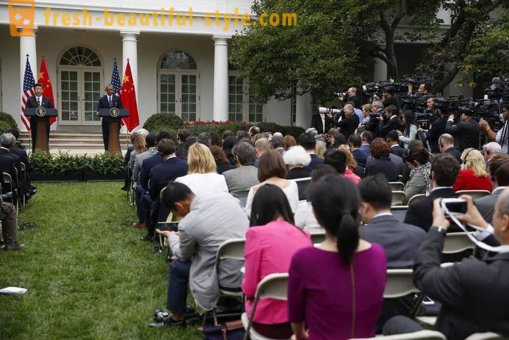 Bent a Fehér Ház - a hivatalos rezidenciája az amerikai elnök