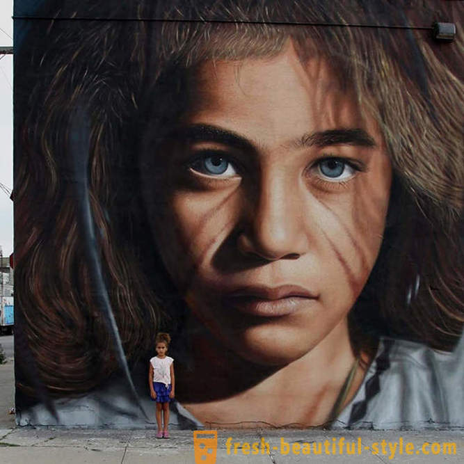 20 művek street art, hogy magával ragadott minket 2015-ben