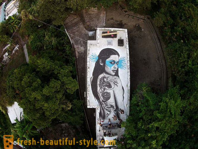 20 művek street art, hogy magával ragadott minket 2015-ben