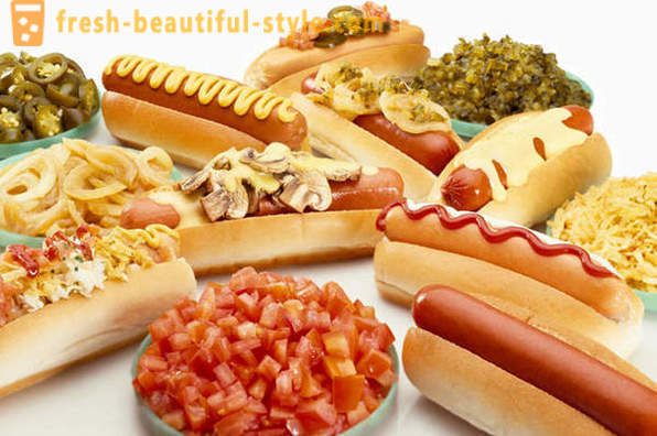 A történelem a hot dog
