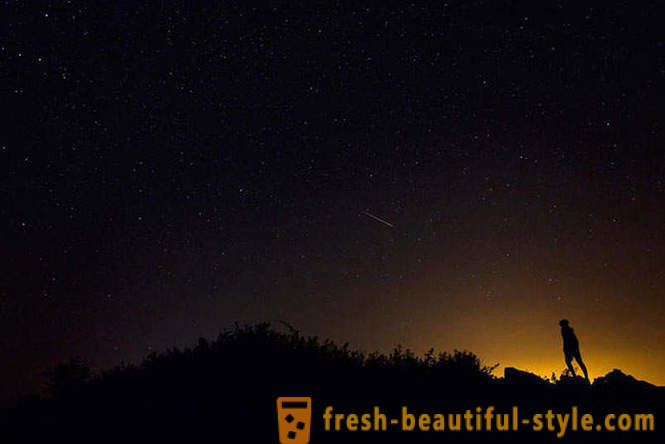 Zvezdopad vagy meteor Perseidák
