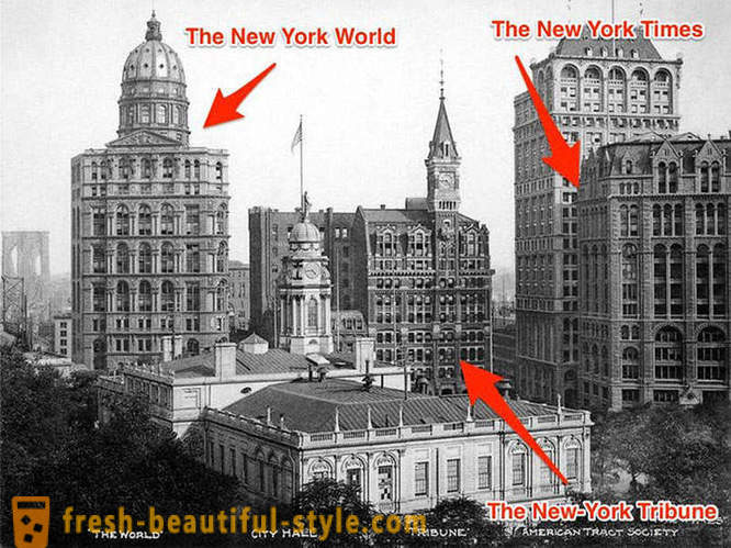 Szép régi épület New Yorkban, amelyek már nem léteznek