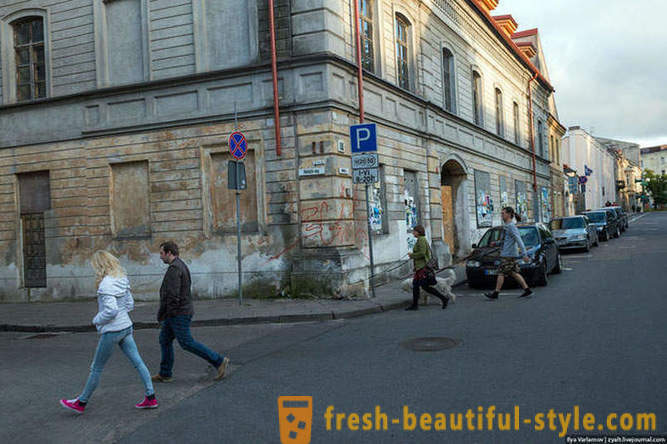 Séta a jó és a rossz Vilnius