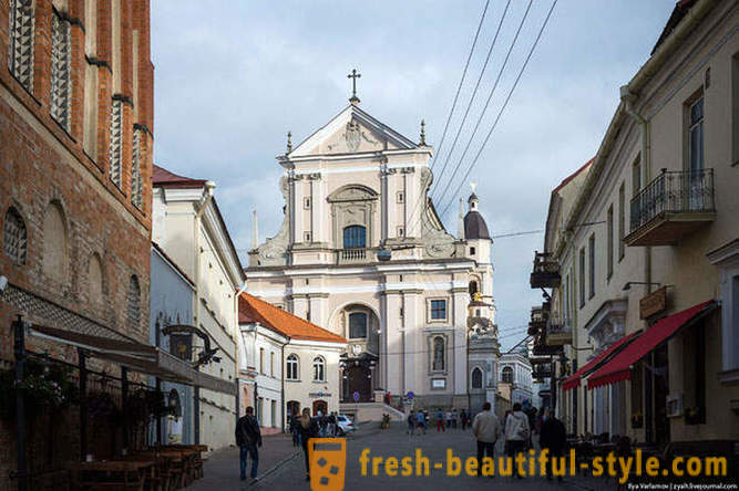Séta a jó és a rossz Vilnius