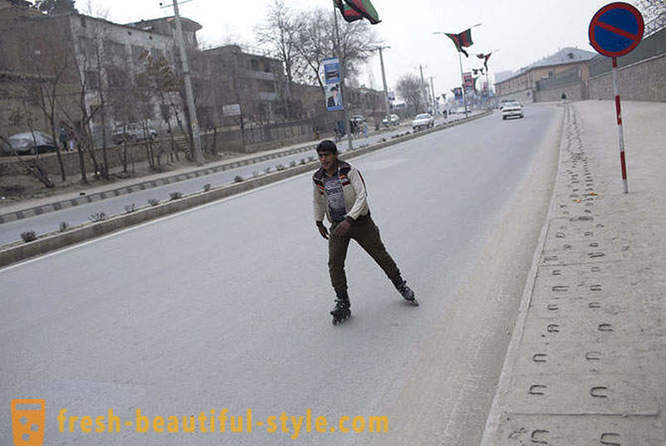 Séta a modern Kabul