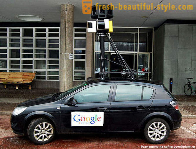 Hogy a Google teszi a panoráma utcaszintű képeket