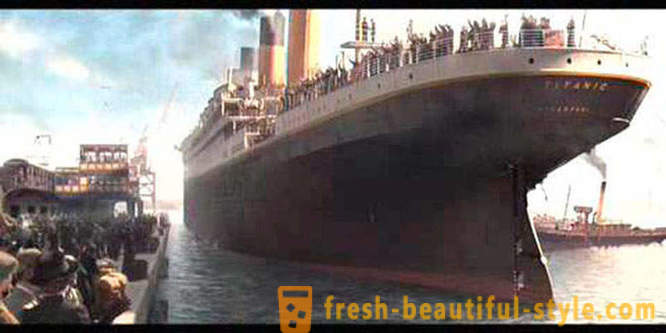 Mivel a forgatás „Titanic” - ritka fotók a forgatásról