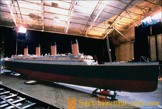 Mivel a forgatás „Titanic” - ritka fotók a forgatásról