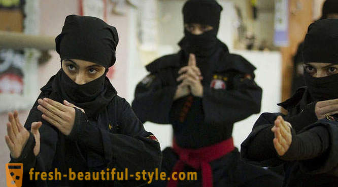 Iráni női nindzsák
