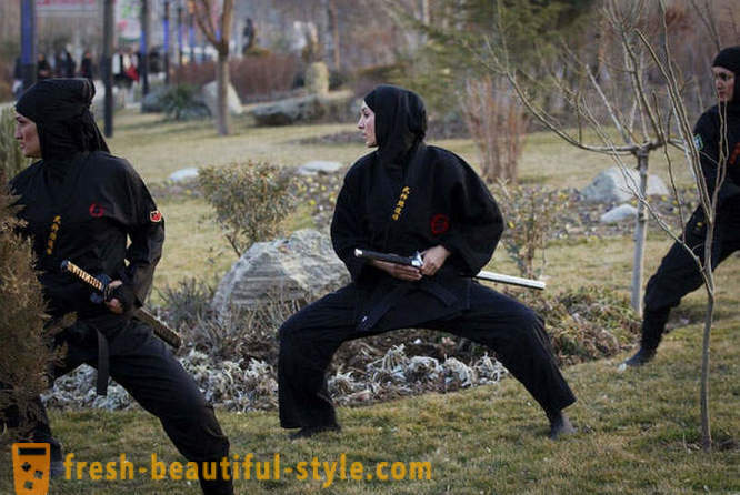 Iráni női nindzsák