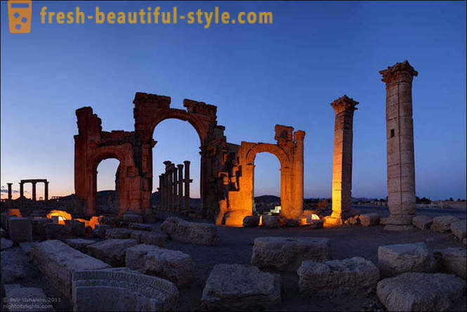 Palmyra - egy nagy város a sivatagban
