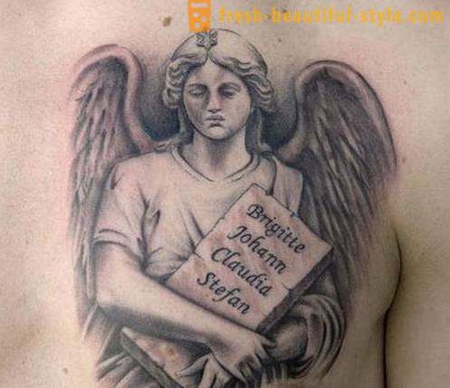 Tattoo Guardian Angels: fotók, értéke