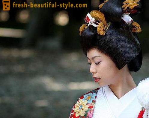 Japán frizurák lányoknak. Hagyományos japán frizura