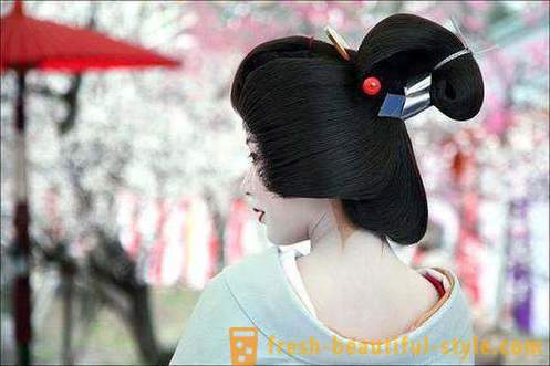 Japán frizurák lányoknak. Hagyományos japán frizura
