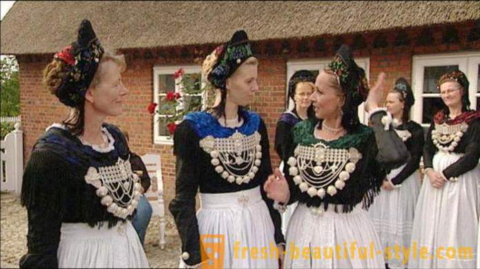 Német népviselet a nők, férfiak és gyerekek. etnikai ruházat