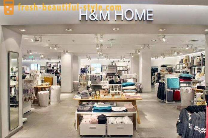 H & M üzletben Moszkva, címét, az áruk körét