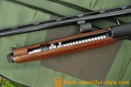 Félautomata vadászpuskát MP-155: funkciók vélemények