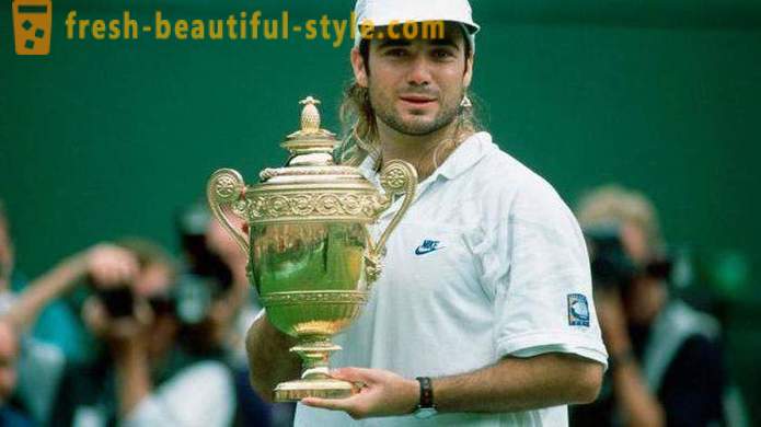 Teniszező Andre Agassi: életrajz, a személyes élet, sport karrierje