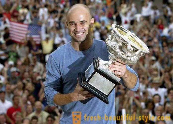 Teniszező Andre Agassi: életrajz, a személyes élet, sport karrierje