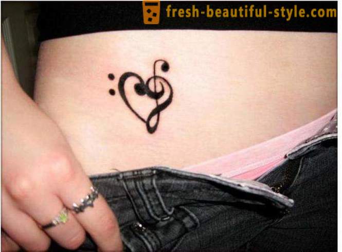 Kis tetoválás a lányok: a különböző lehetőségek és funkciók hordható képek