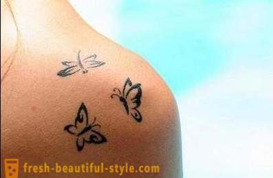 Kis tetoválás a lányok: a különböző lehetőségek és funkciók hordható képek