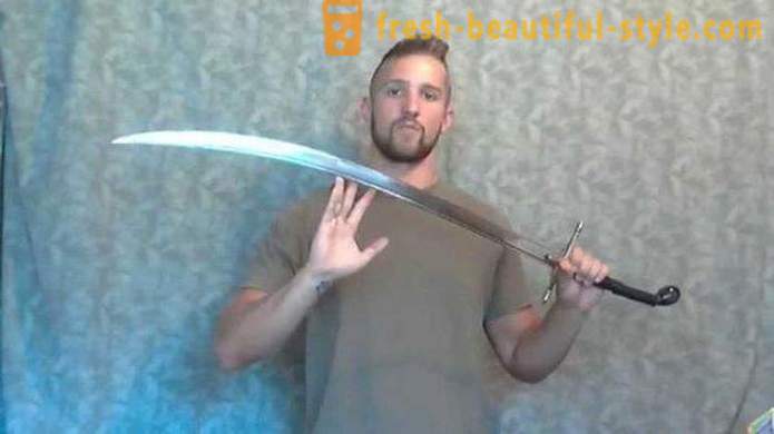 Sword kézzel: típusok, leírások, szerkezeti jellemzői, előnyei és hátrányai